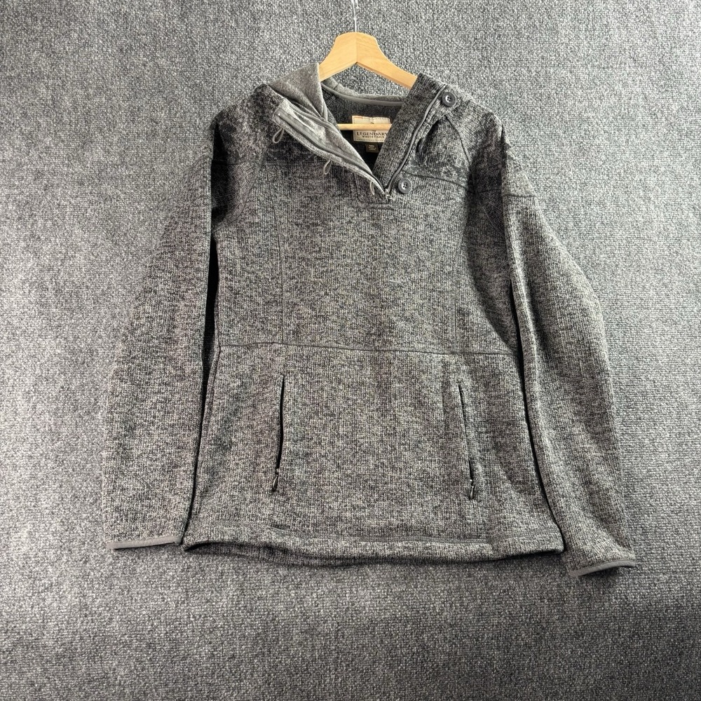 Legendary Whitetails Hoodie Sweater women M Gray Pullover Outdoor